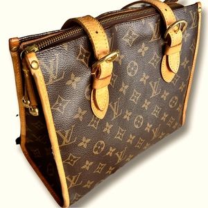 Louis Vuitton Popincourt Haut Monogram Canvas Shoulder Bag Vintage Authentic